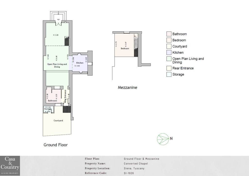 Floor Plan - Converted Chapel - SI-1926 1