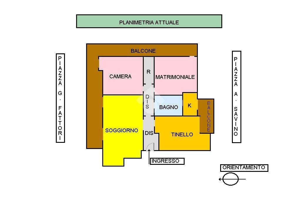 PLANIMETRIA ATTUALE