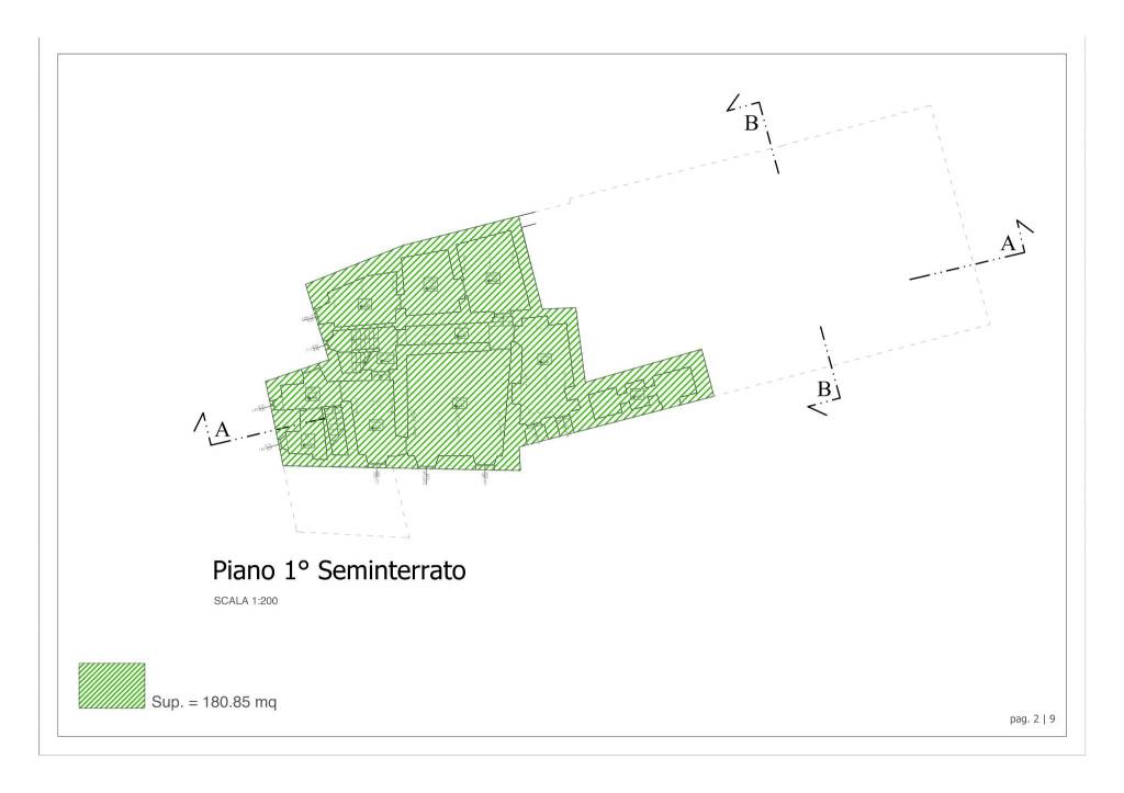 Piano primo seminterrato 1