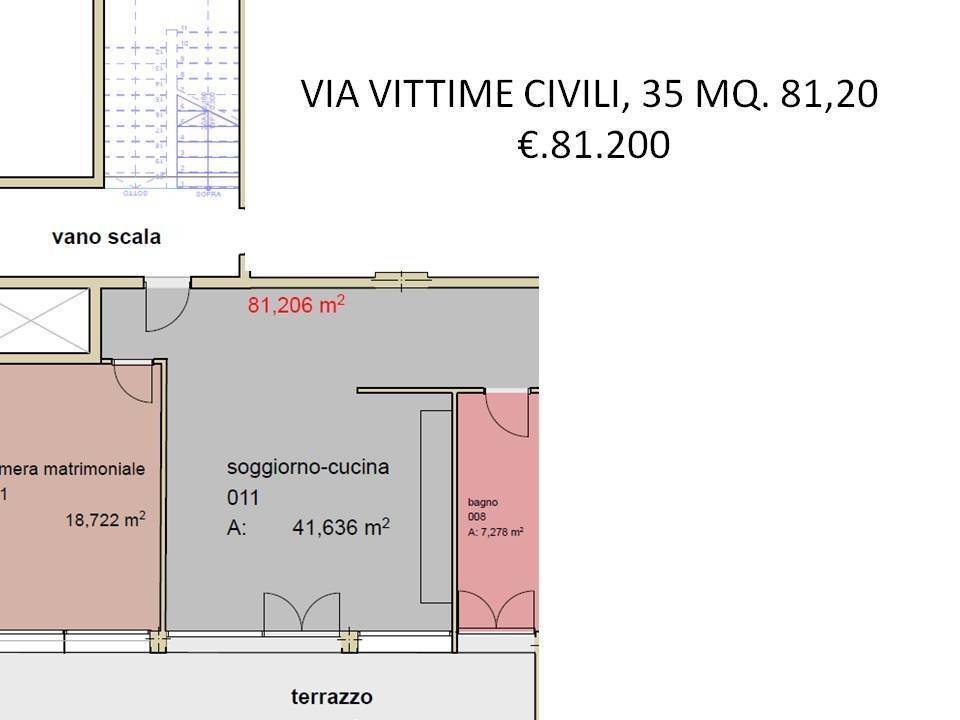 via vittime civili,35 Mq.81,20