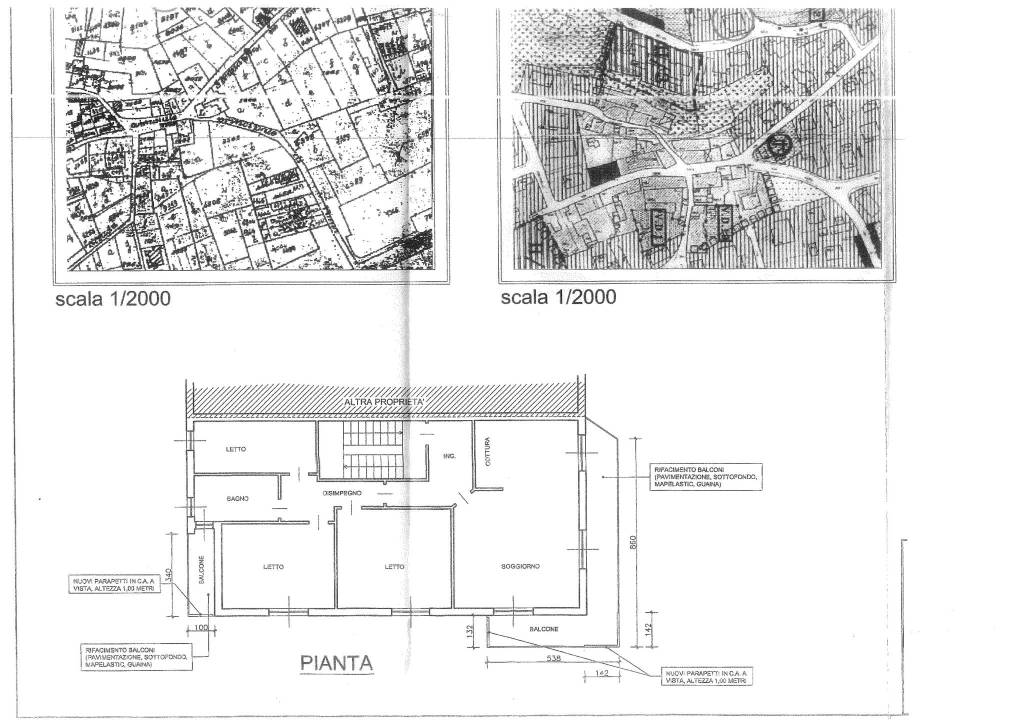 SCHEDE CATASTALI 1° PIANO (2) 1