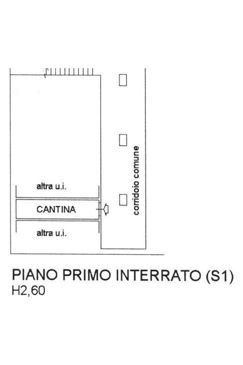 PLANIMETRIA PIANO INTERRATO