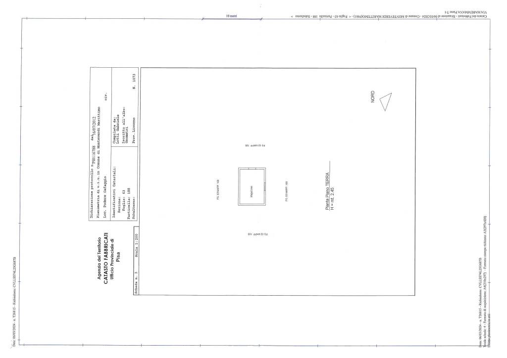 Planimetria catastale D_10 1