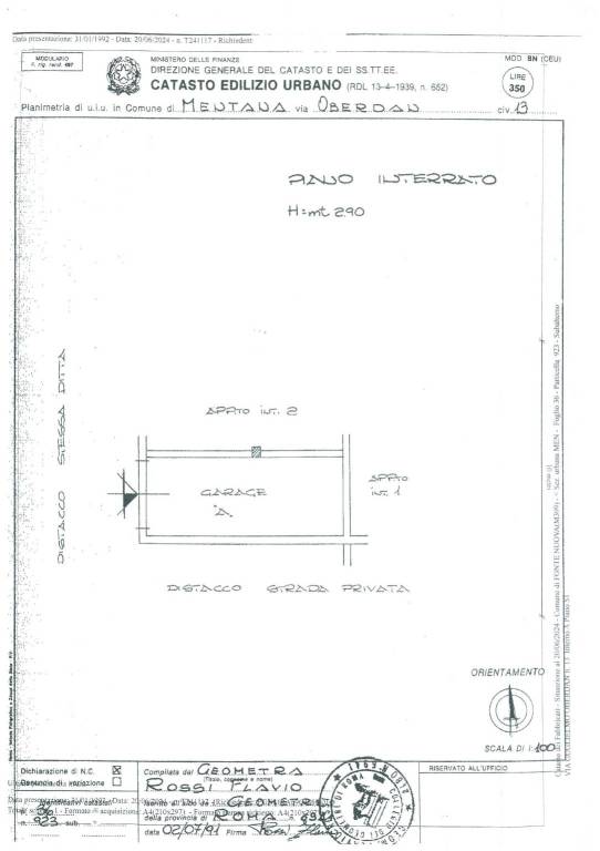 plan. garage