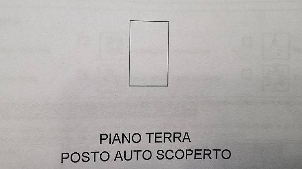 Planimetria Posto Auto