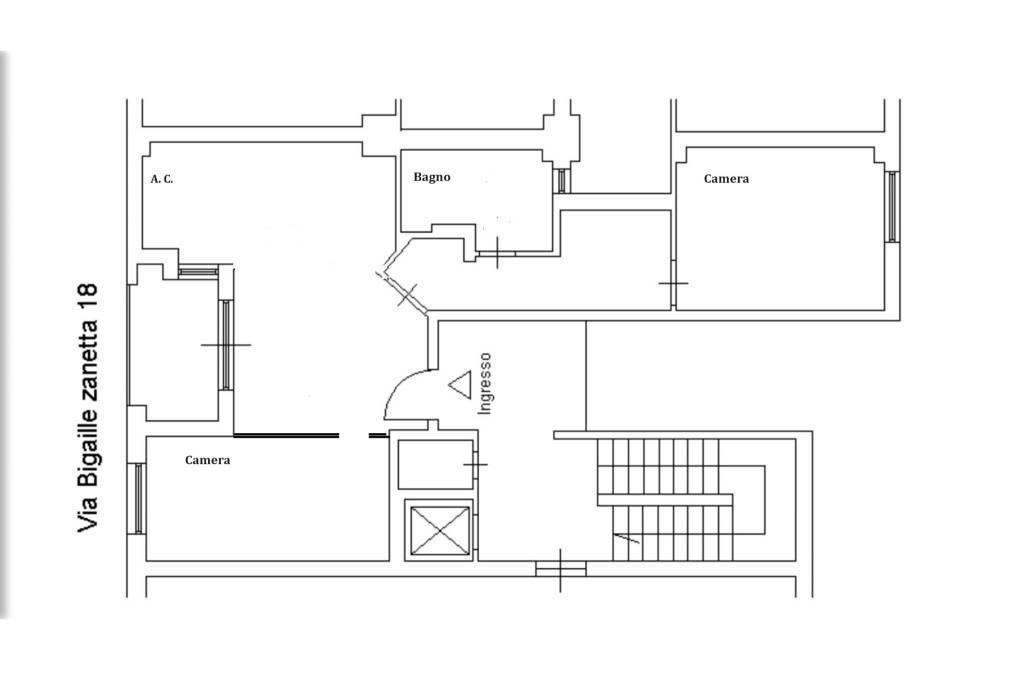 progetto due camere