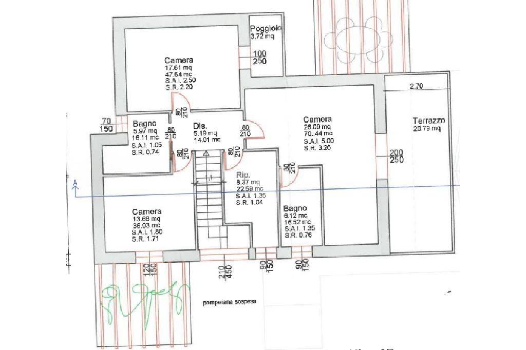 planimetria progetto