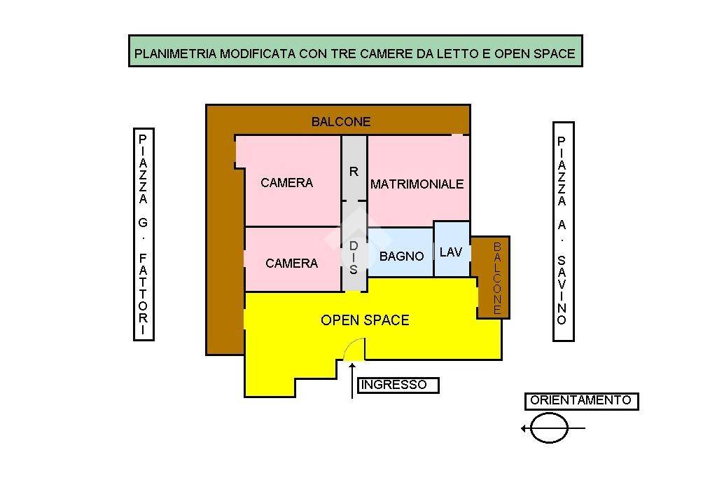 PLANIMETRIA MODIFICATA