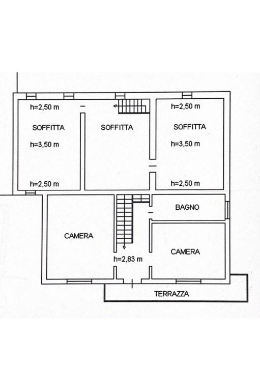 h=2,50 m 1