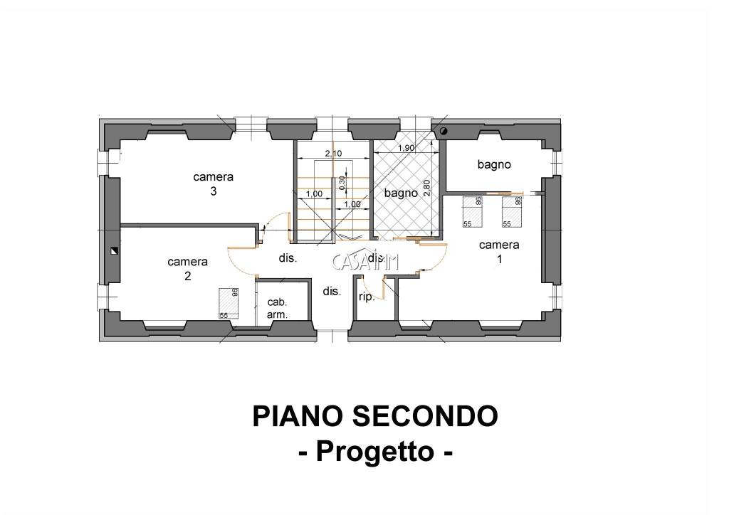 piano secondo MARCHIO