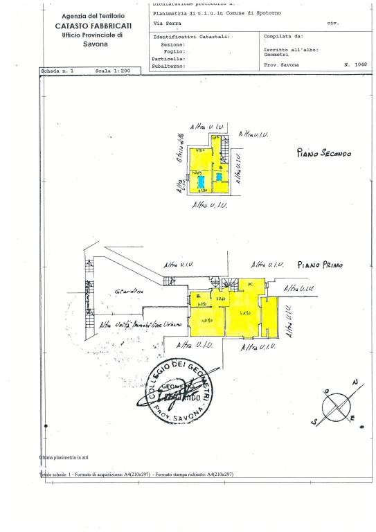 PLANIMETRIA BORGO SERRA