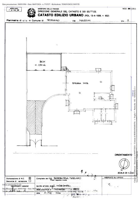 planimetria box 1