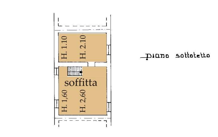 000001 Pianta sottotetto Prima Abitazione