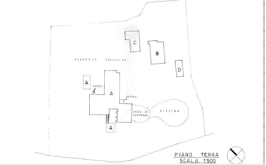 ESTRATTO DI MAPPA PIANO TERRA