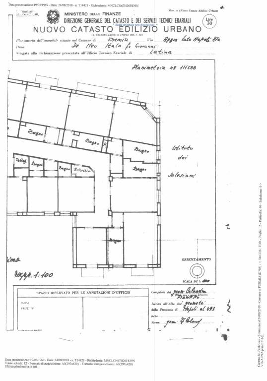 Planmetria Rif.8922