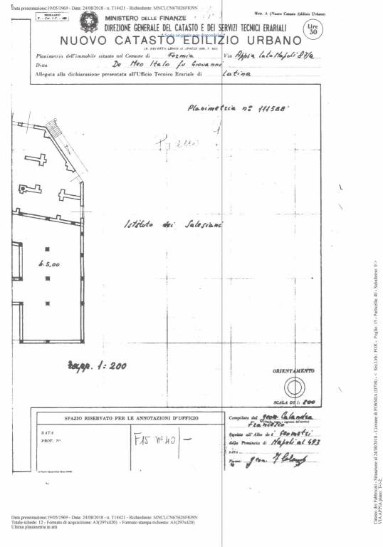 Planmetria Rif.8922