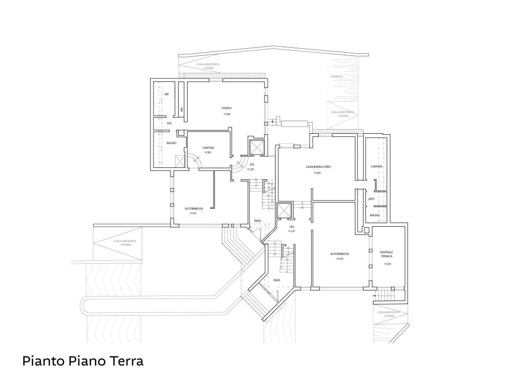 pianta piano terra