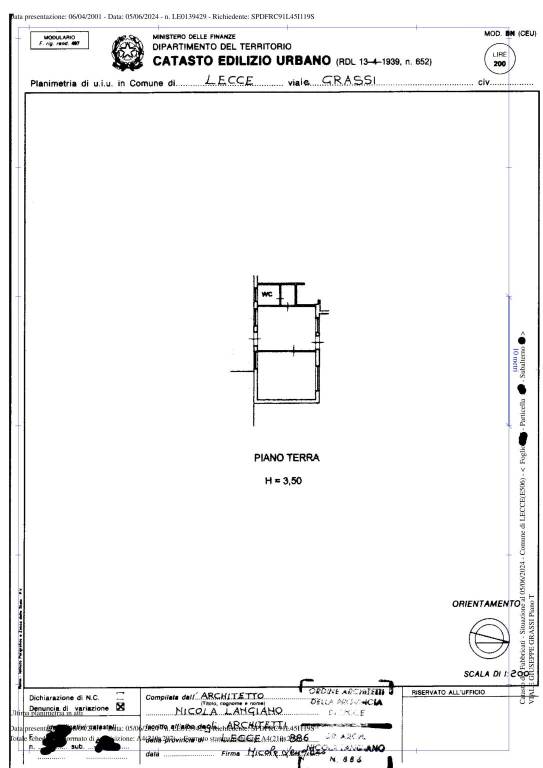 planimetria ufficio sub 52 - Copiaa 1