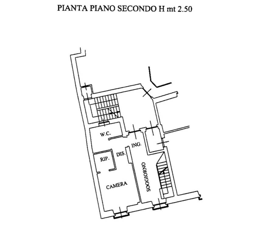 palnimetria piano secondo