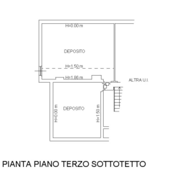 plan sottotetto