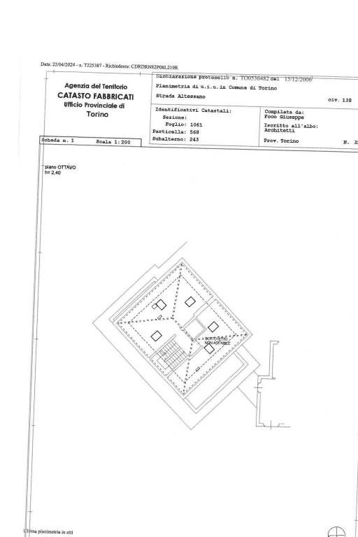 PLANIMETRIE CASA , SOFFITTA E BOX 2