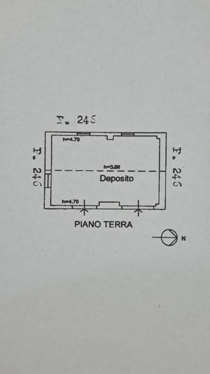 PLANIMETRIA MAGAZZINO