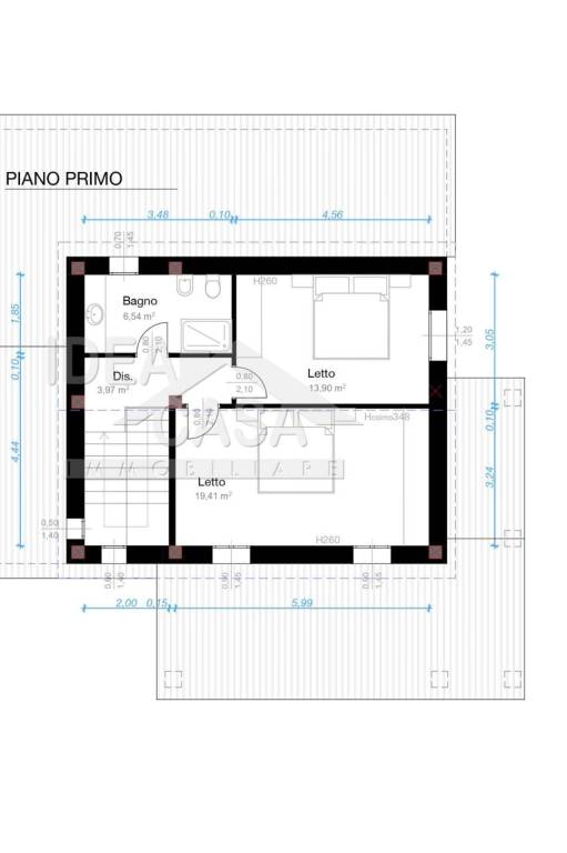 Planimetria Piano Primo