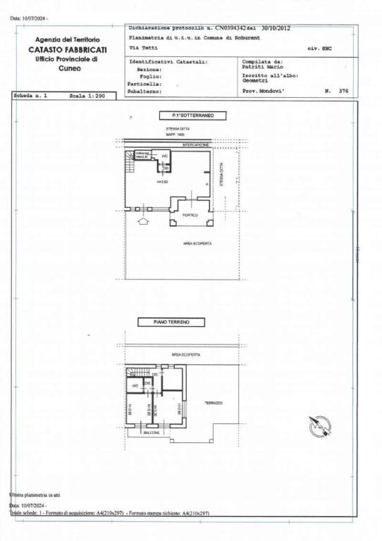 planimetria appartamento