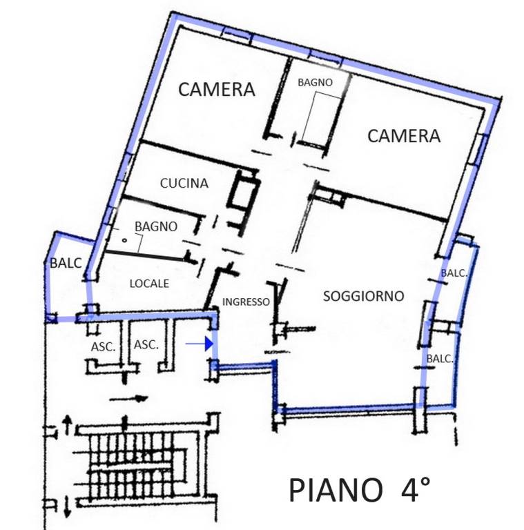 PIANTINA APPARTAMENTO 2