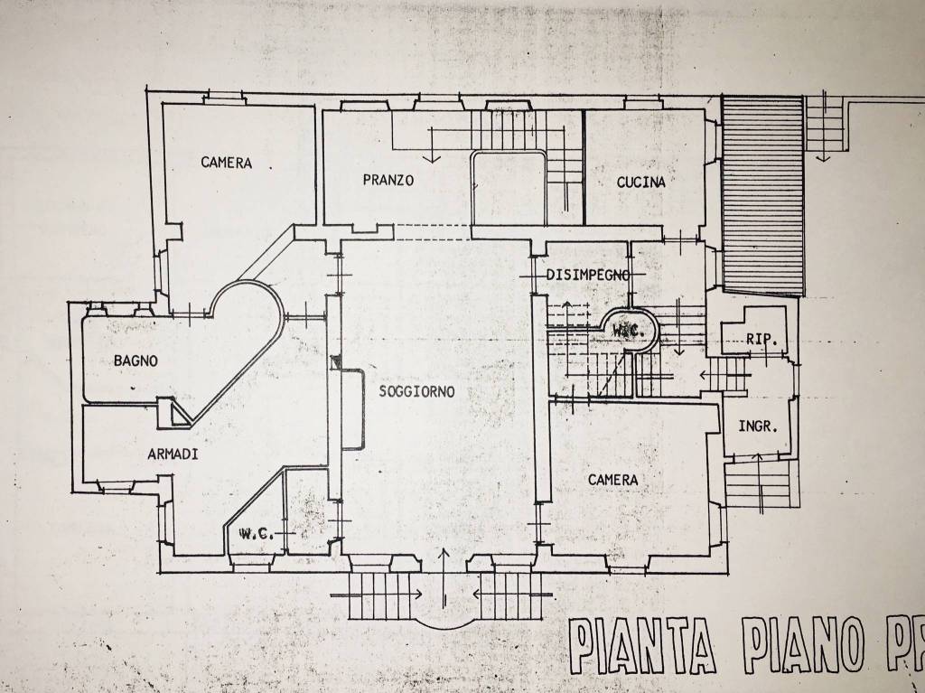 Villa plan P1