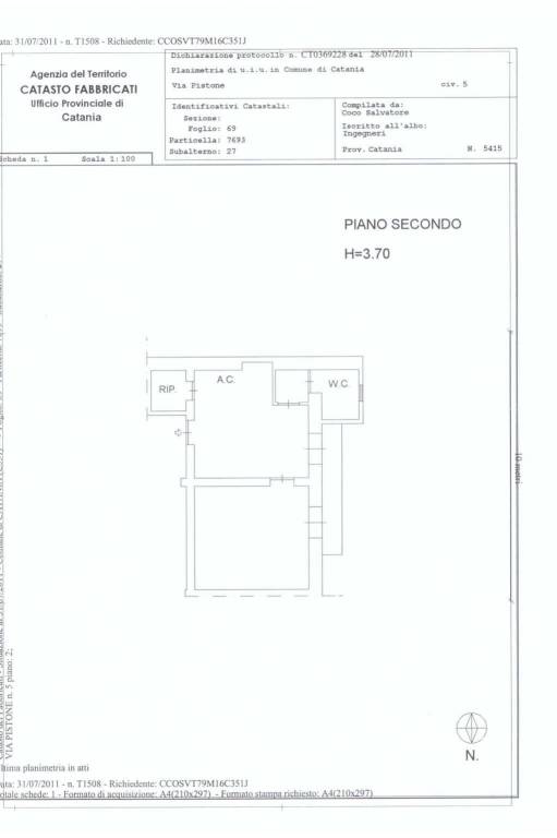 planimetria via pistone 2° piano 1