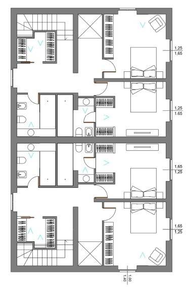 Planimetria 1° piano