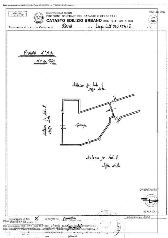 planimetria box