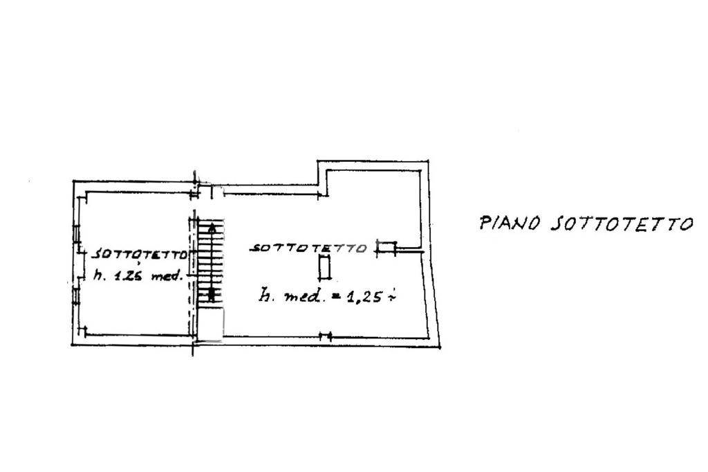 planimetria sottotetto