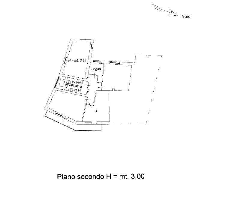 planimetria Formia piano 2