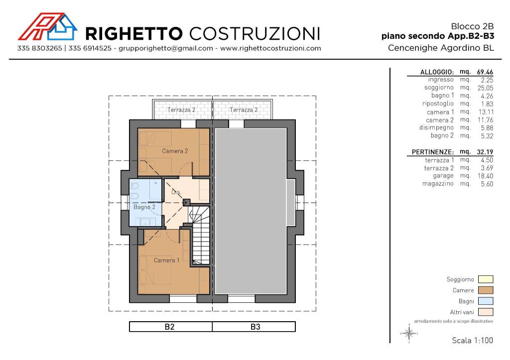 Cencenighe Blocco 2B - PIANO SECONDO