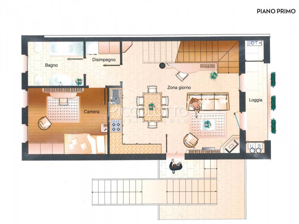 appartamento duplex asolo centro storico24