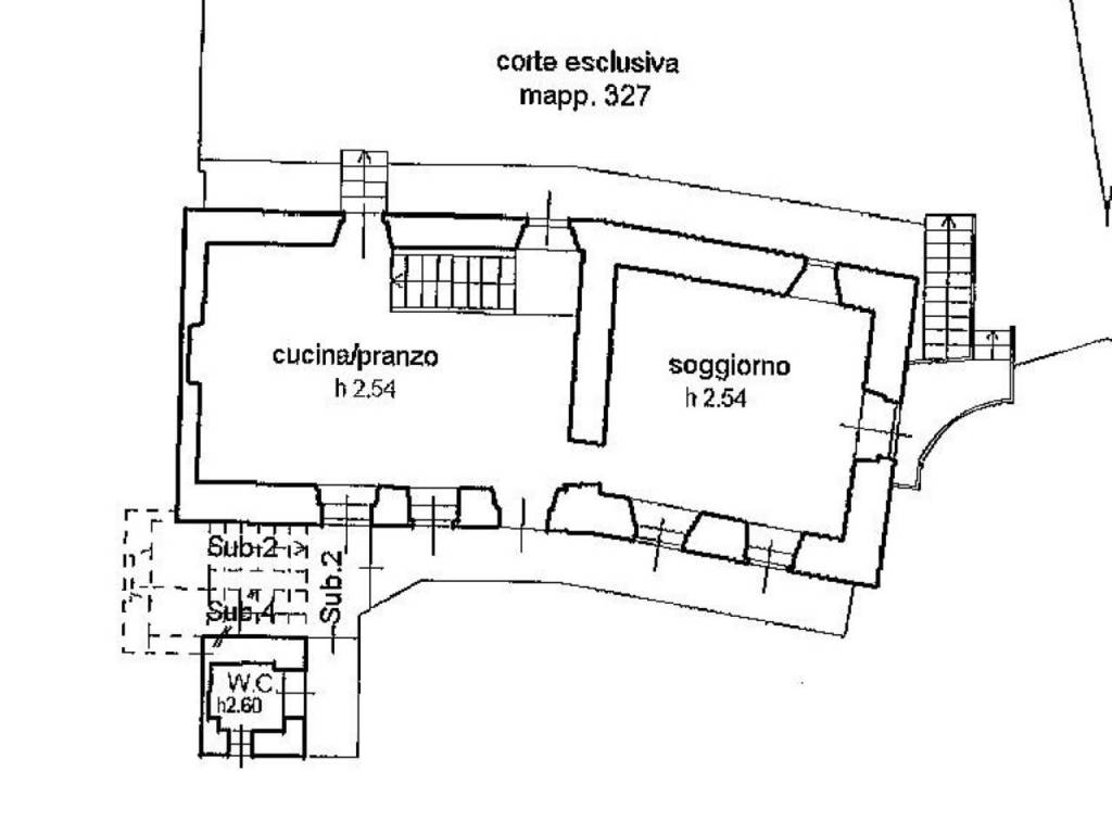 Plan CA.1682 piano primo