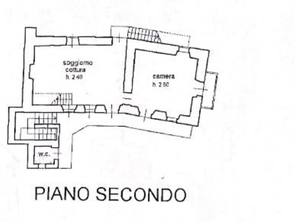 Plan CA.1682 Piano 2°