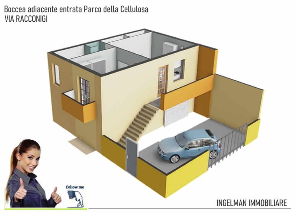 Via Racconigi Plan 3D