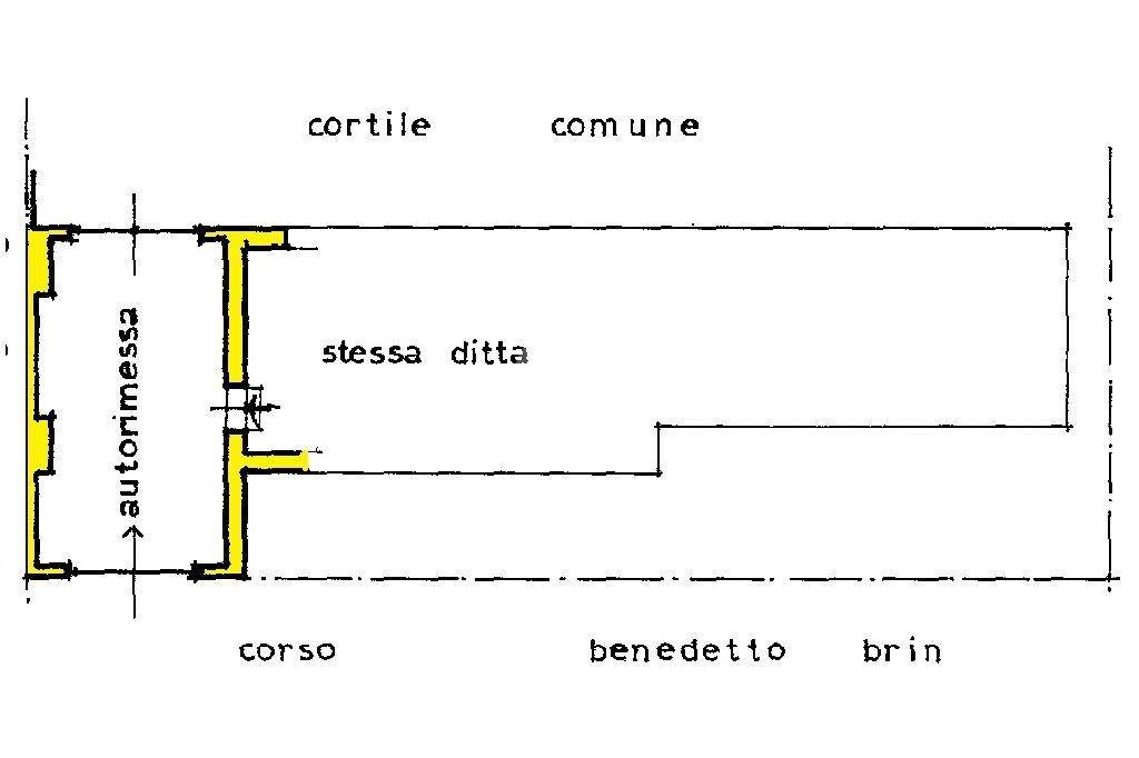 pianta piano autorimessa