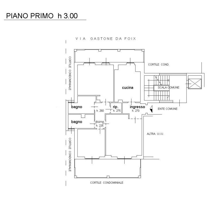 Planimetria Appartamento