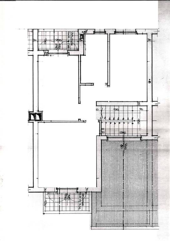 Pianta Piano primo 1