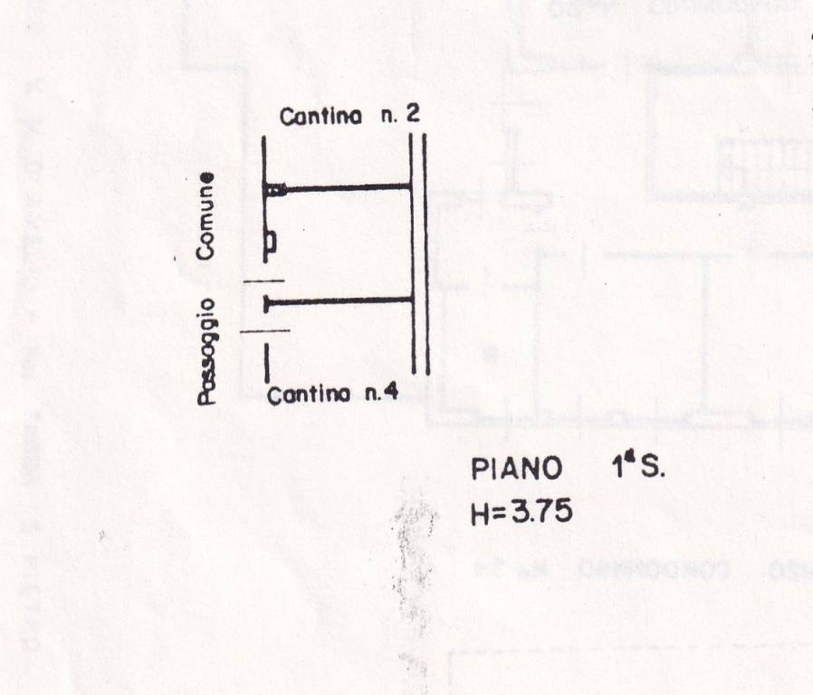 PLANIMETRIA CANTINA VIA D'AMELIO