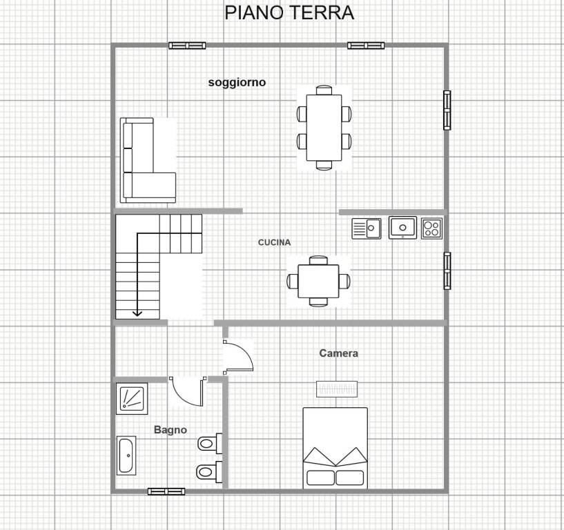 PLANIMETRIA PIANO TERRA (A)