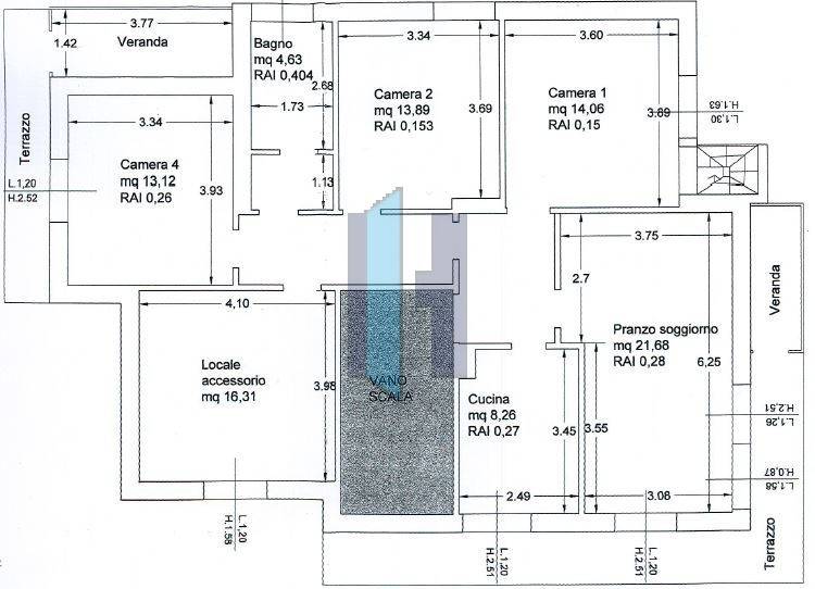 piantina quotata formato a4 wmk 0