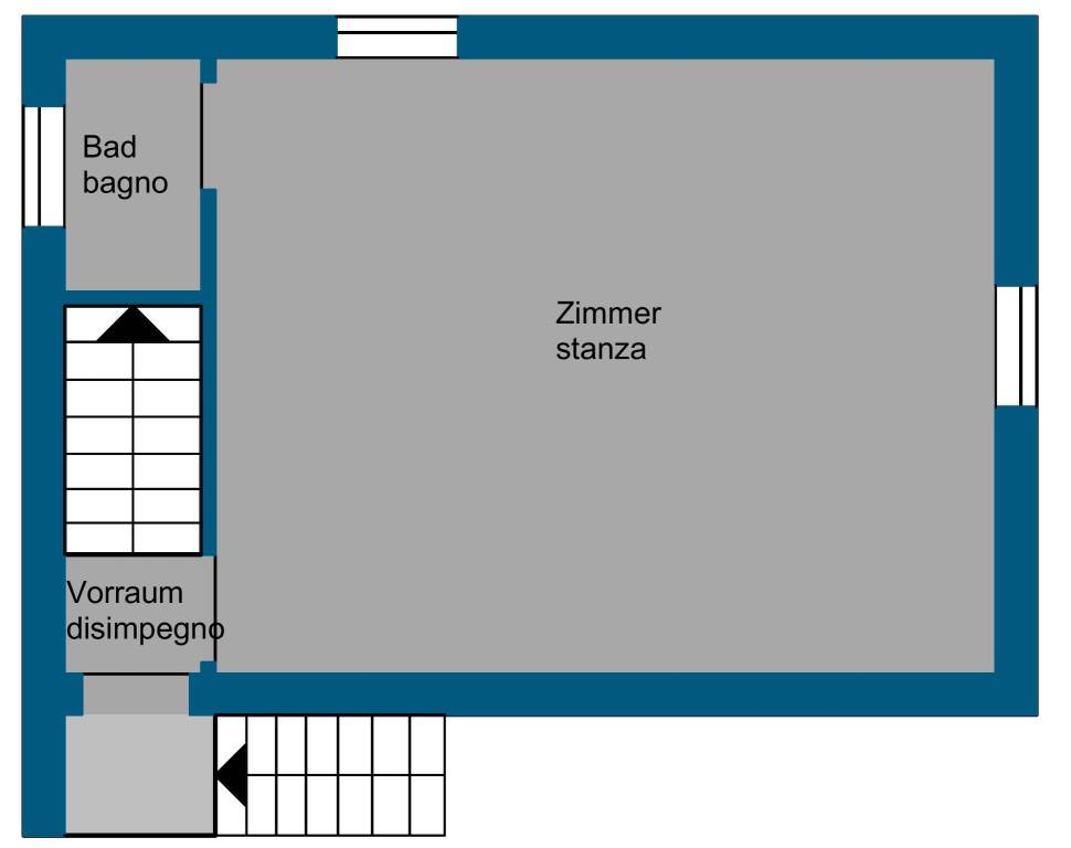 Planimetria 2° piano