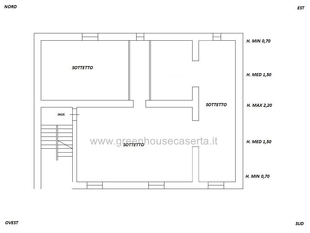 PLAN. RECALE SOTTOTETTO PIANO