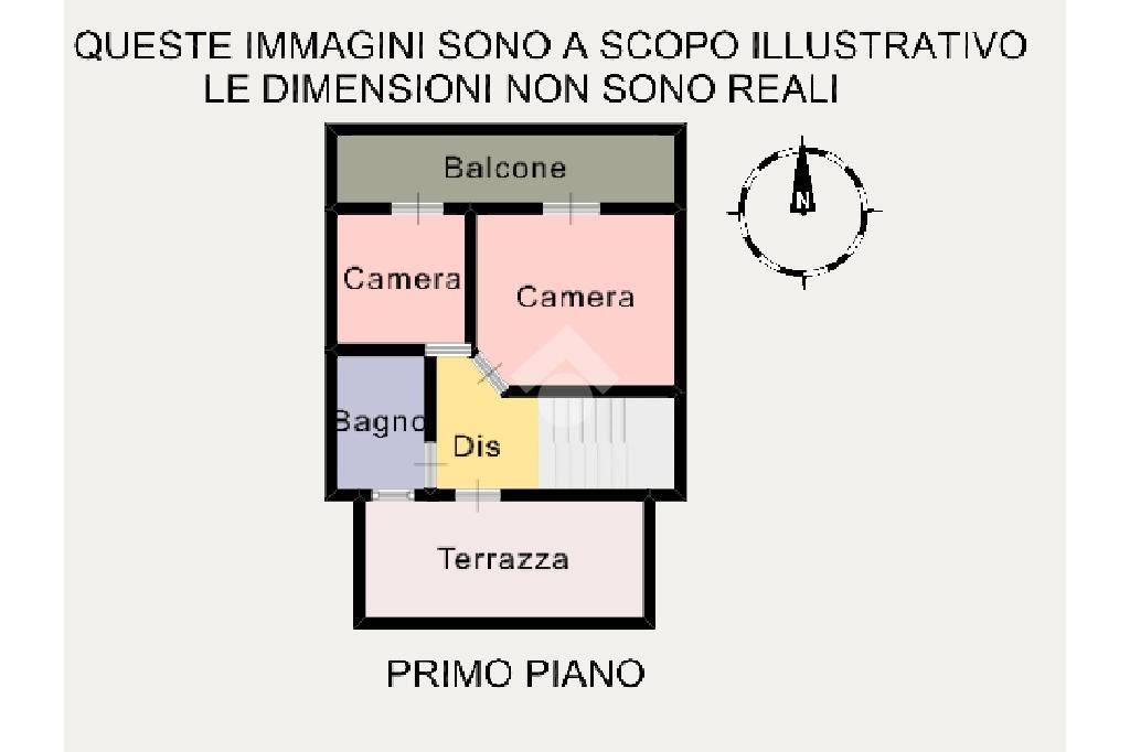 planimetria sensibile primo piano