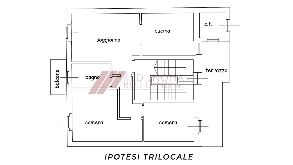 Eventuale Trilocale